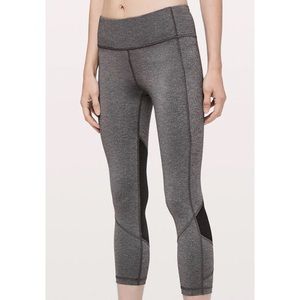 Lululemon pace rival crop  Sz6